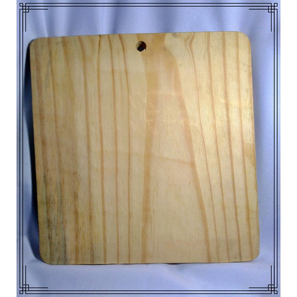 TABLA MADERA 35X30 NATURAL