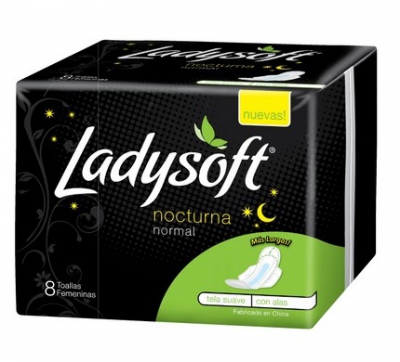 TOALLA FEM LADYSOFT NOCTURNA X8