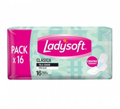 TOALLA FEM LADYSOFT X16 CLASICA