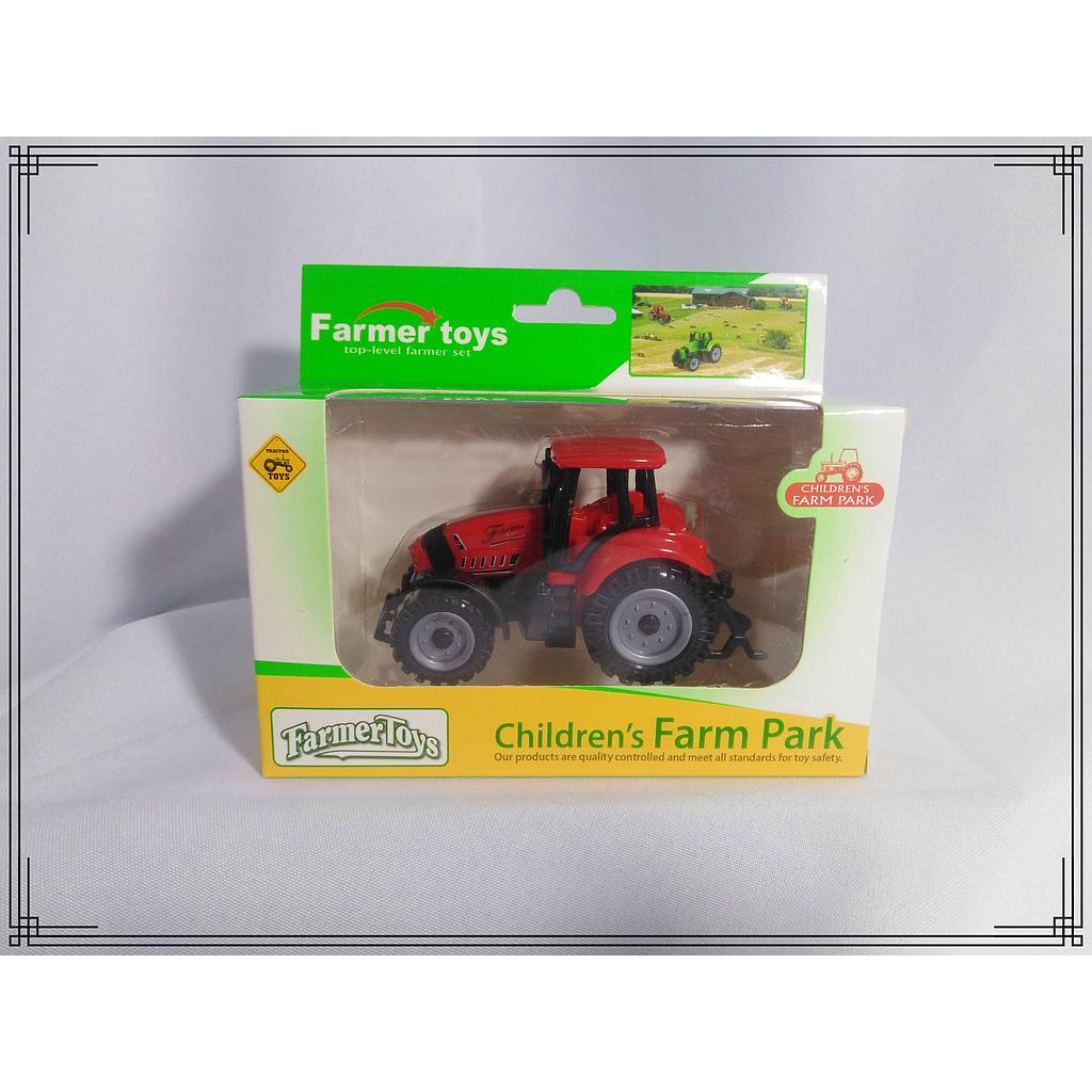 TRACTOR 10CM EN CAJA VISOR