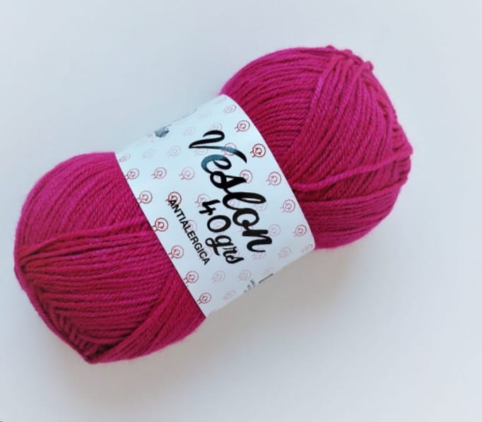 LANA 40 GRS FINA MAGENTA