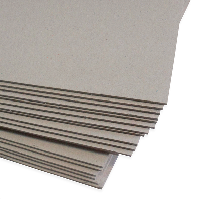 CARTON GRIS 1/4 1MM