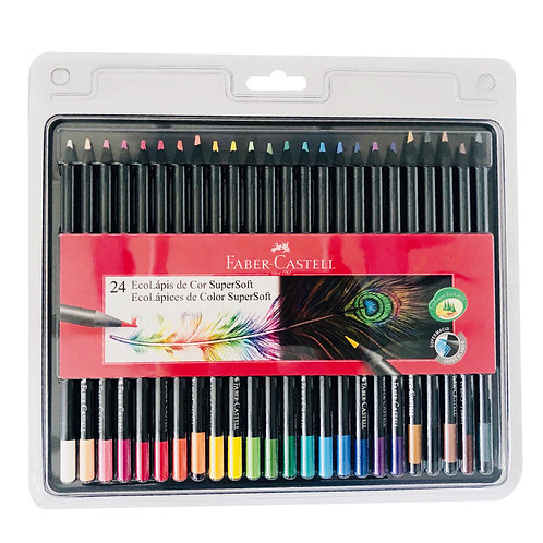 LAPIZ COLOR X24 L. FABER SUPERSOFT NG +2